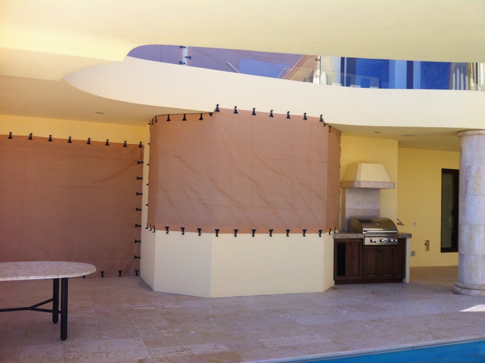AstroGuard hurricane protection installation — Los Cabos, Baja California Sur