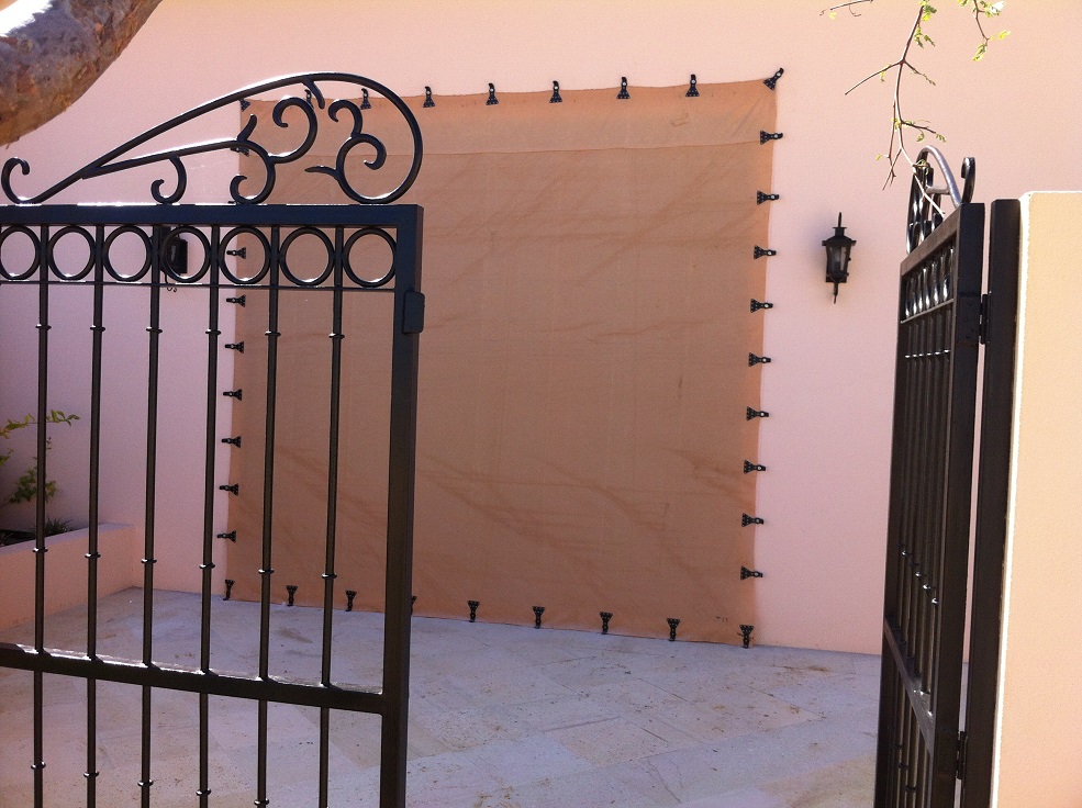 AstroGuard hurricane protection installation — Los Cabos, Baja California Sur
