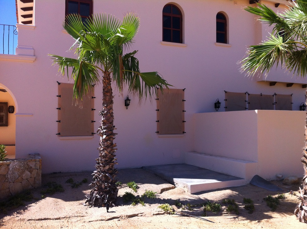 AstroGuard hurricane protection installation — Los Cabos, Baja California Sur