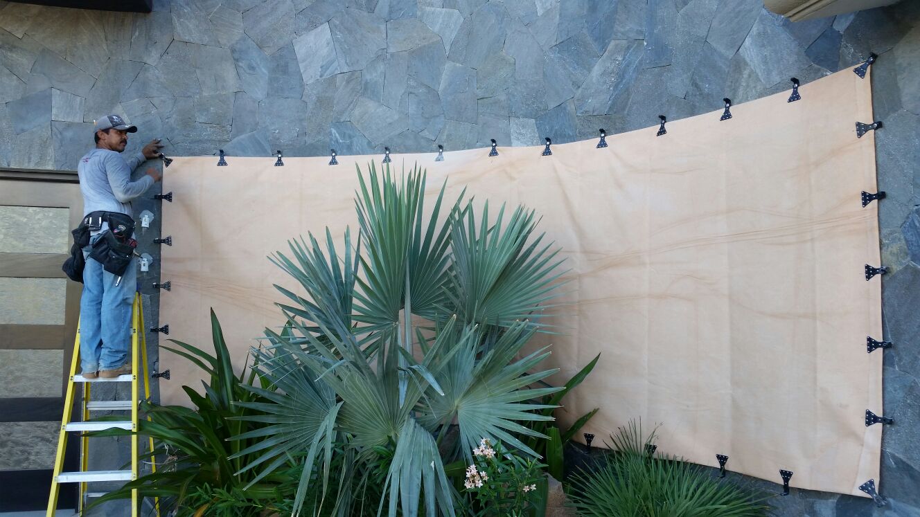 AstroGuard hurricane protection installation — Los Cabos, Baja California Sur