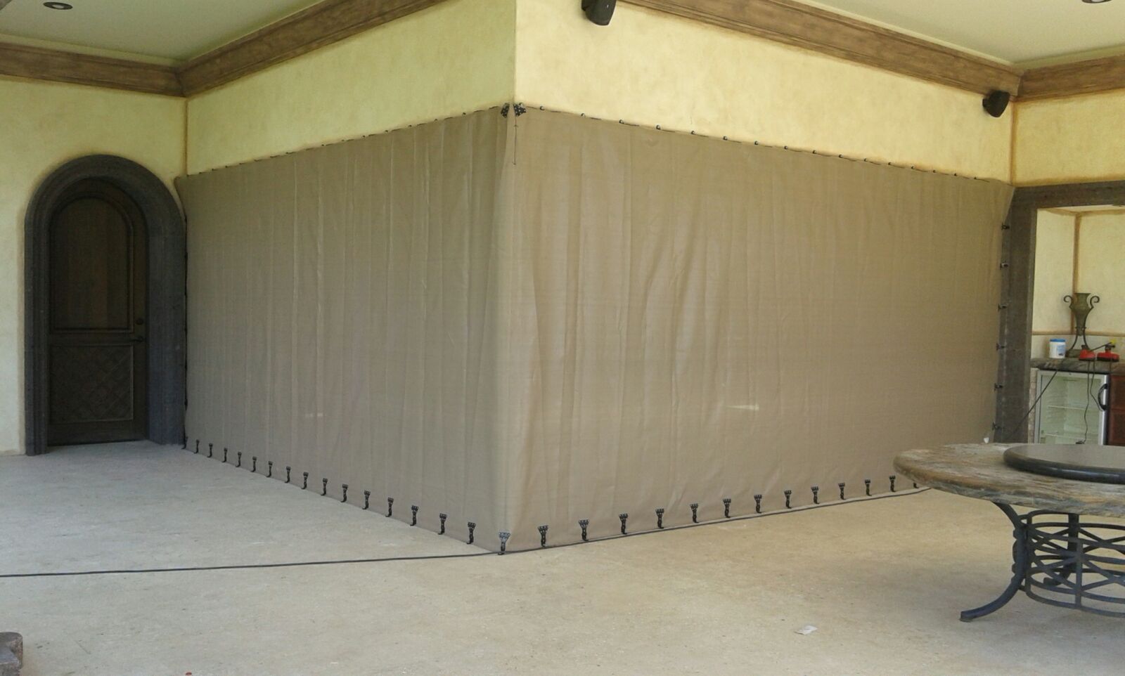 AstroGuard hurricane protection installation — Los Cabos, Baja California Sur