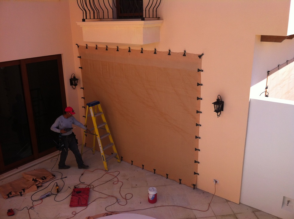 AstroGuard hurricane protection installation — Los Cabos, Baja California Sur