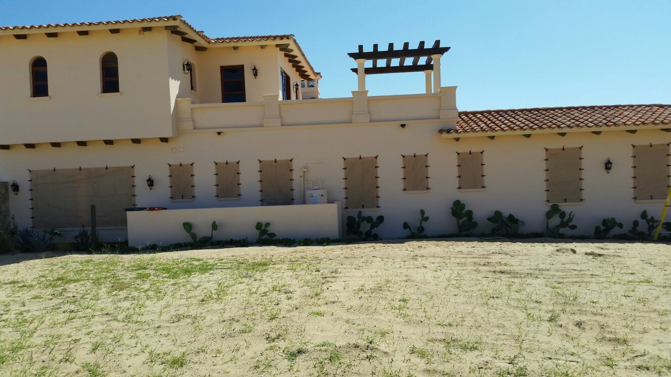 AstroGuard hurricane protection installation — Los Cabos, Baja California Sur